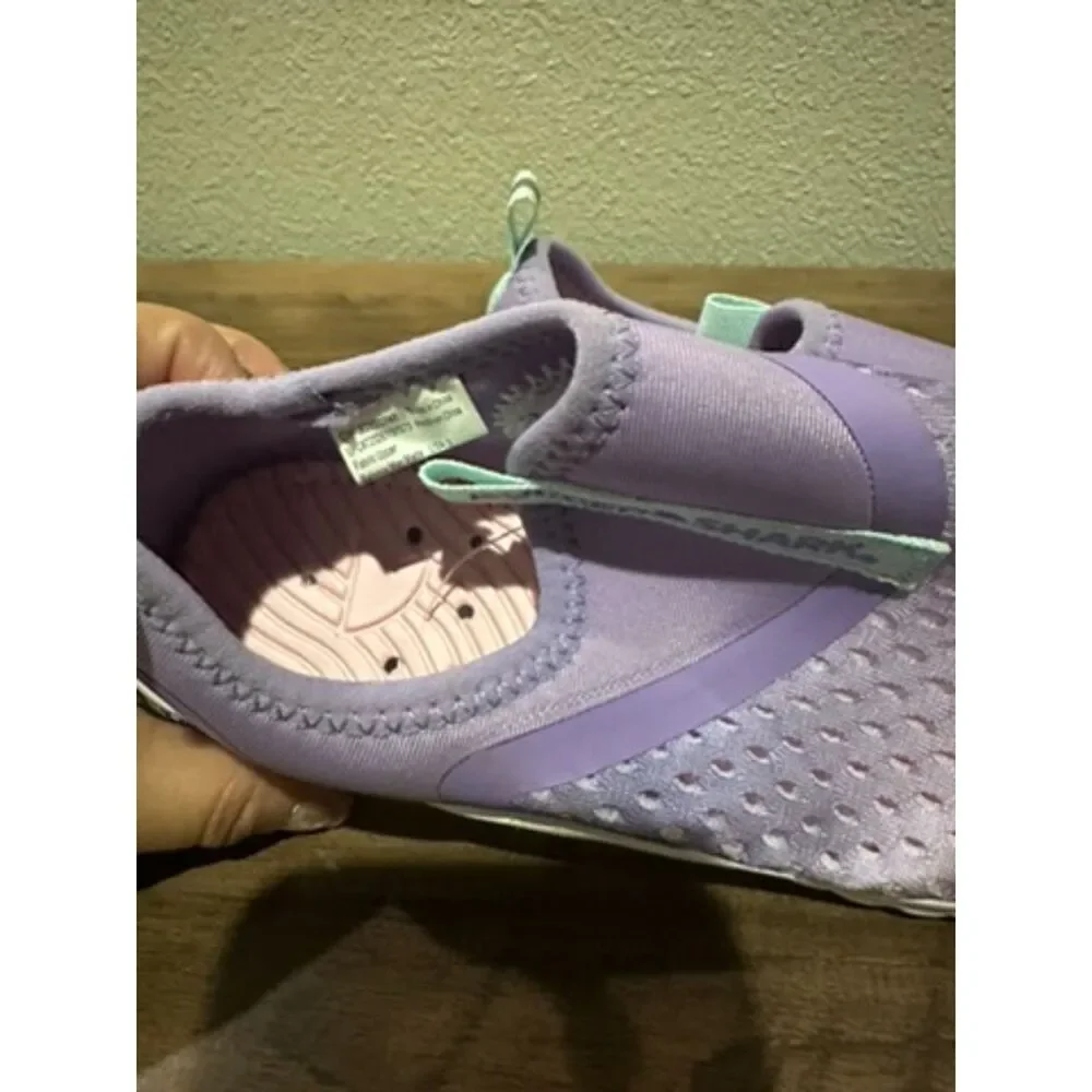 Rugged Shark Girl Swim Shoes Size 2